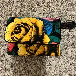 VERA BRADLEY floral wallet!